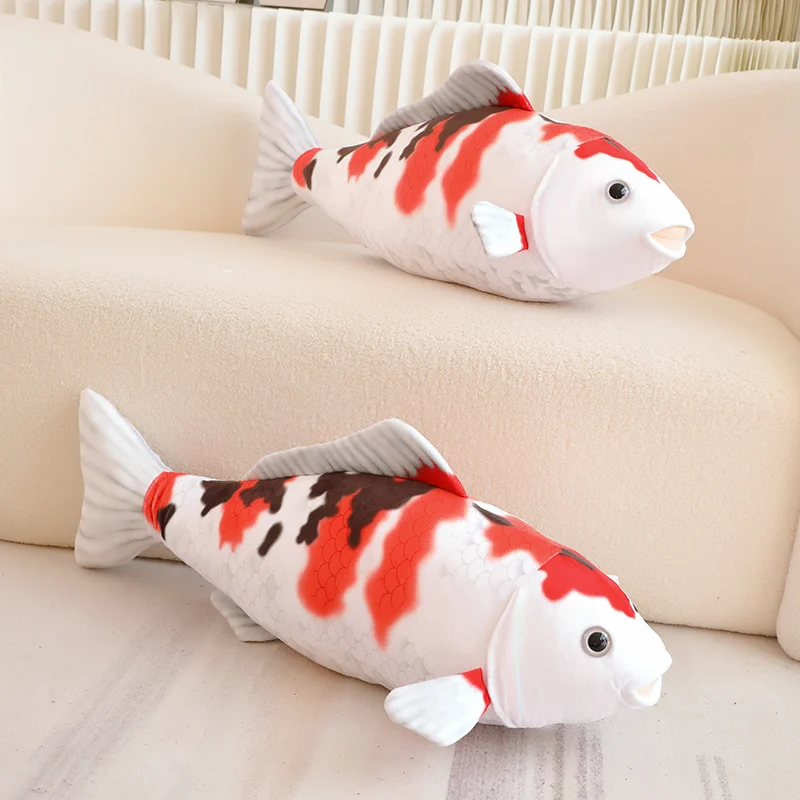 Big Cyprinus Carpio Fish Koi Carp Plush Toys Lifelike Stuffed Aquatic Fishes Plushie Pillow Doll Furniture Decoration Xmas Gifts
Big Cyprinus Carpio Fish Koi Carp Plush Toys Lifelike Stuffed Aquatic Fishes Plushie Pillow Doll Furniture Decoration Xmas Gifts