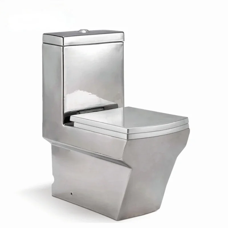 Silver toilet creative personality art bar water closet super swirl color One Piece
Silver toilet creative personality art bar water closet super swirl color One Piece