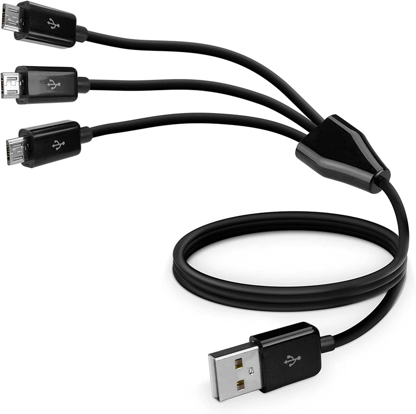 

Micro USB Cable 3 in 1 Micro USB Data charge Cable for android phones