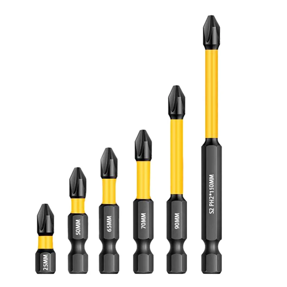 Cross Driver Hex Screwdriver Bits 25-150mm Strong Magnetic Batch Head For Electric Drills Hand Screwdriver Electrician Tool
Cross Driver Hex Screwdriver Bits 25-150mm Strong Magnetic Batch Head For Electric Drills Hand Screwdriver Electrician Tool