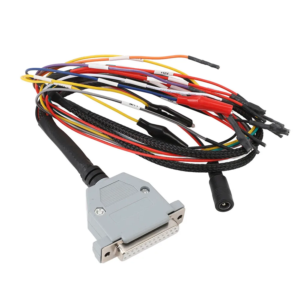 3 LED Lights Boot Bench Cable DB25 With Switch For ECU Bench Pinout Cable Wire DB25 Boot Bench Cable For SM2 PRO And For J2534
3 LED Lights Boot Bench Cable DB25 With Switch For ECU Bench Pinout Cable Wire DB25 Boot Bench Cable For SM2 PRO And For J2534