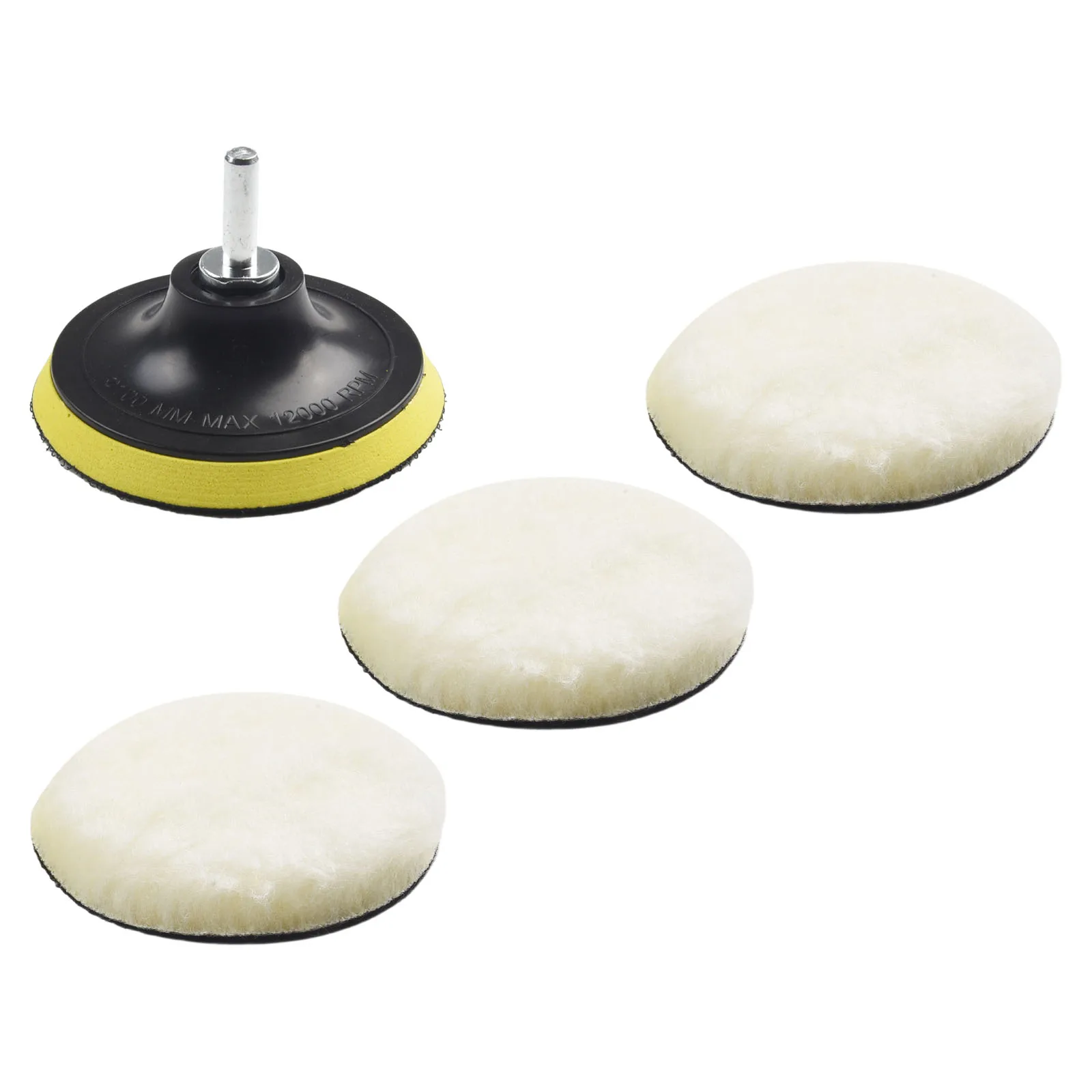 5Pcs 4Inch Buffing Polishing Pads Wool Wheel Mop Kit For Car Polisher Drill Abrasive Polisher Drill Adapter Compound Tools
5Pcs 4Inch Buffing Polishing Pads Wool Wheel Mop Kit For Car Polisher Drill Abrasive Polisher Drill Adapter Compound Tools
