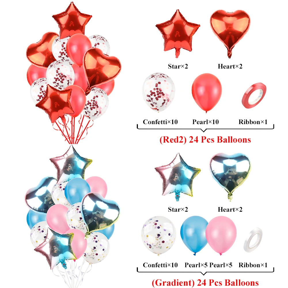 Heart Star Foil Helium Balloons Confetti Globos Birthday Wedding Valentine Decoration Baby Shower Party Supplies Adult Kid Gifts Heart Star Foil Helium Balloons Confetti Globos Birthday Wedding Valentine Decoration Baby Shower Party Supplies Adult Kid Gifts