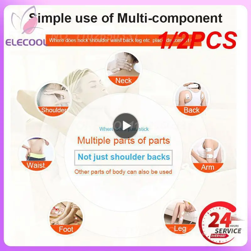 1/2PCS Multi-mode EMS Tens Acupuncture Body Massager Pulse Muscle Stimulator Electrode Pads Digital Therapy Pain Relief Machine
1/2PCS Multi-mode EMS Tens Acupuncture Body Massager Pulse Muscle Stimulator Electrode Pads Digital Therapy Pain Relief Machine