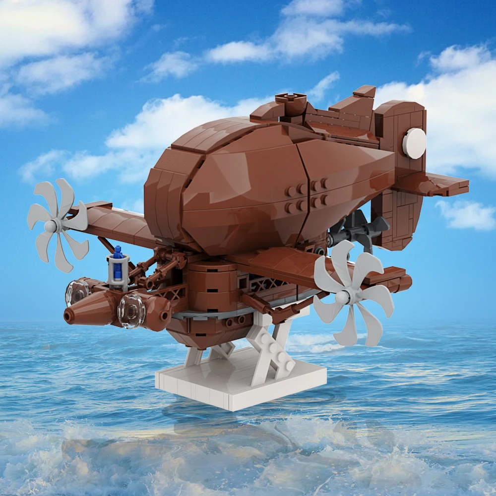 MOC Design Tiger Moth Submarine Boat Model Bricks Flying Airship Subnautica Building Blocks Set Toys For Kids Gifts
MOC Design Tiger Moth Submarine Boat Model Bricks Flying Airship Subnautica Building Blocks Set Toys For Kids Gifts