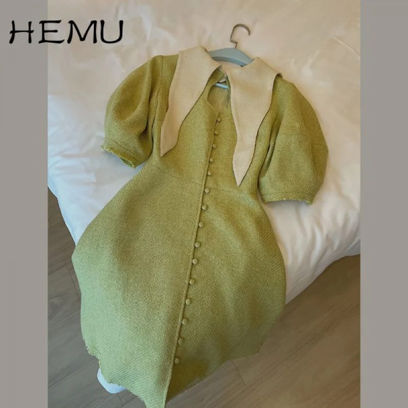 Hemu Retro Elegance Slimming Dress for Women Niche Western Style 2021 Summer New Korean Style Gentle Fashion Trend dress
Hemu Retro Elegance Slimming Dress for Women Niche Western Style 2021 Summer New Korean Style Gentle Fashion Trend dress