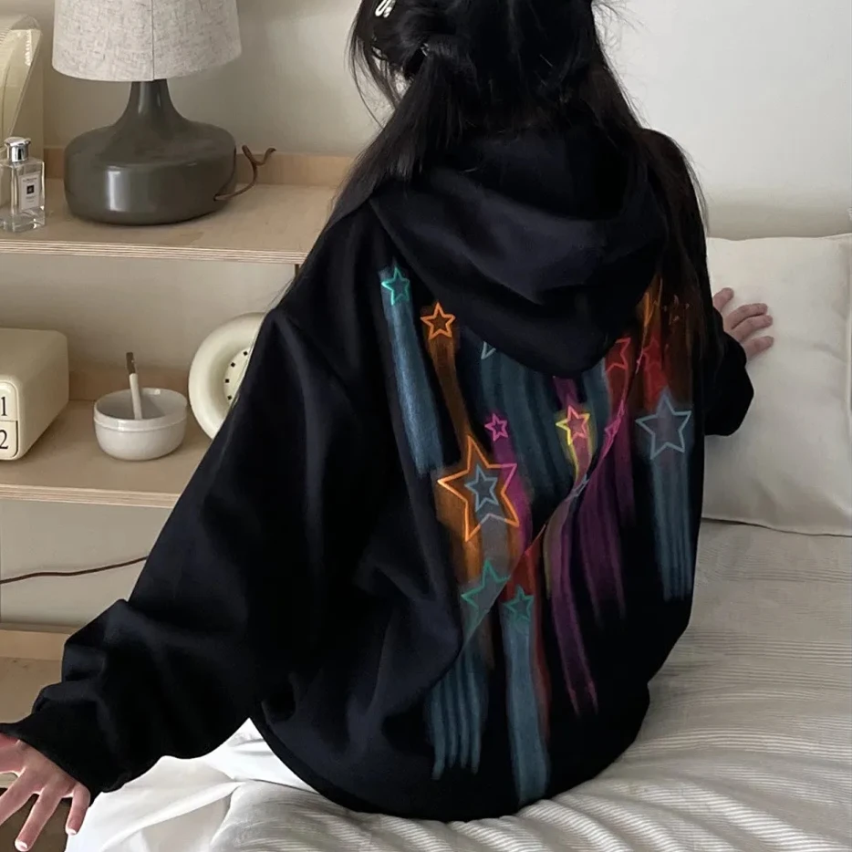 Graffiti Tail Stars Y2K Printed Hoodie Jackets Harajuku Apricot Cotton Oversized Sweathsirt Hip Hop Cartoon Winter Coats Casual
Graffiti Tail Stars Y2K Printed Hoodie Jackets Harajuku Apricot Cotton Oversized Sweathsirt Hip Hop Cartoon Winter Coats Casual