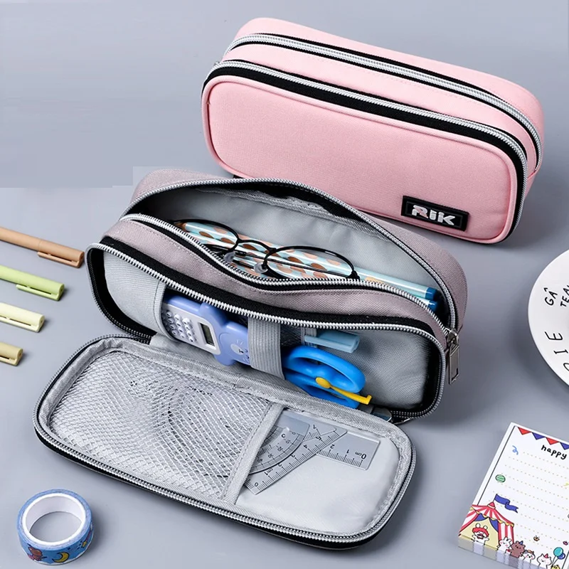 Двухслойная сумка для карандашей, чехол большой емкости для ручек, канцелярские товары, школьные принадлежности, сумка, женская сумка, студенты, дети
Двухслойная сумка для карандашей, чехол большой емкости для ручек, канцелярские товары, школьные принадлежности, сумка, женская сумка, студенты, дети