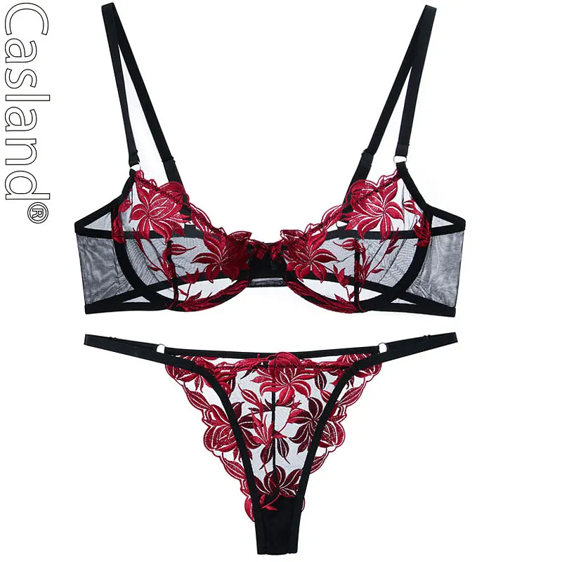 Sexy Red Lingerie Sets Transparent Bra Embroidery Women Lenceria Sensual Mujer Strings Pants Lenceria Sexy Caliente Pornos Suit
Sexy Red Lingerie Sets Transparent Bra Embroidery Women Lenceria Sensual Mujer Strings Pants Lenceria Sexy Caliente Pornos Suit