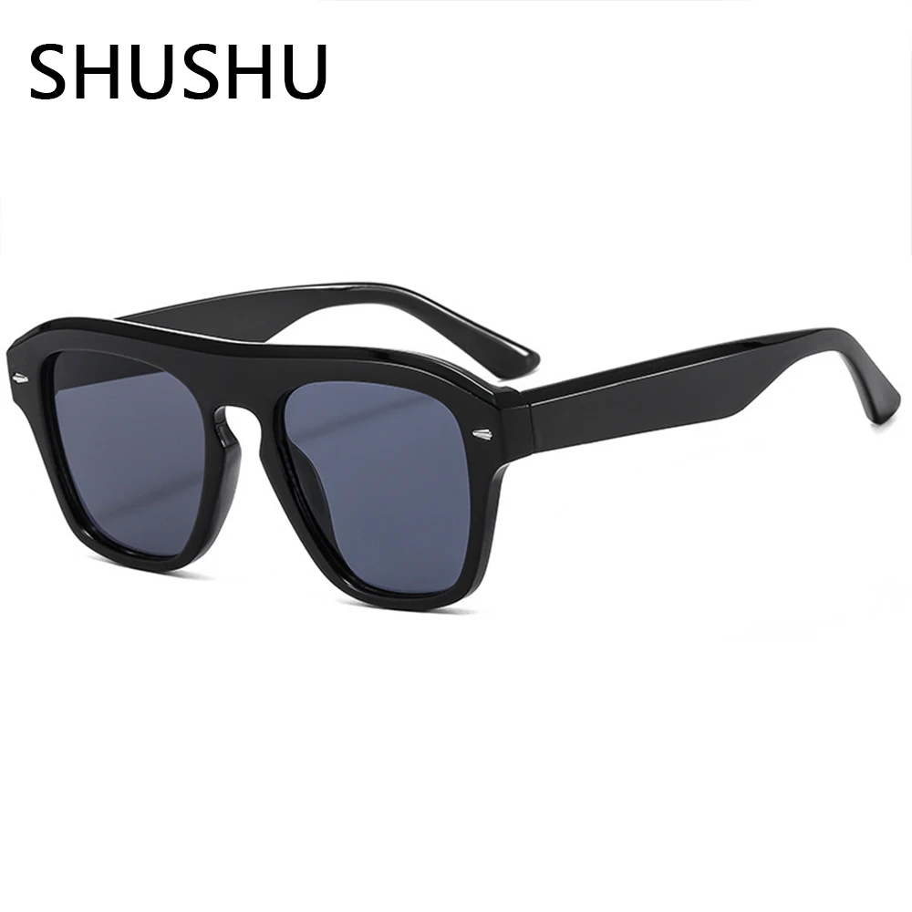 2023 Vintage Male Flat Top Sunglasses Men Brand Black Square Shades UV400 Gradient Sun Glasses For Women
2023 Vintage Male Flat Top Sunglasses Men Brand Black Square Shades UV400 Gradient Sun Glasses For Women