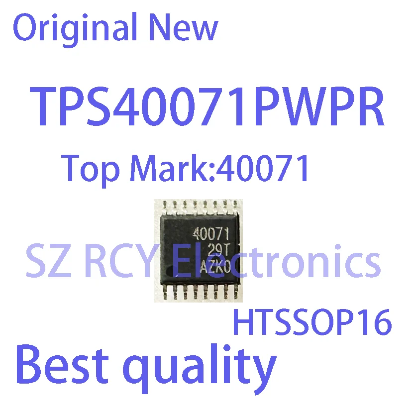 (5 шт.) Новый TPS40071PWPR TPS40071 TPS40070PWPR TPS40070 40070 40071 HTSSOP16 чипсет
(5 шт.) Новый TPS40071PWPR TPS40071 TPS40070PWPR TPS40070 40070 40071 HTSSOP16 чипсет
