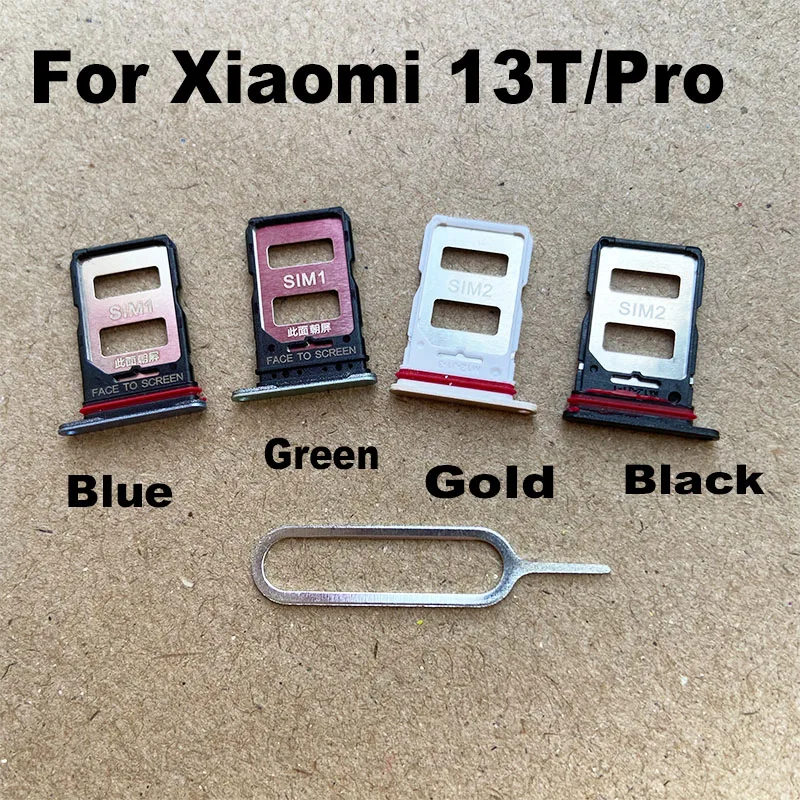 

Новинка для Xiaomi MI 13T Pro Sim-карты лоток держатель гнездо адаптер соединитель запасные части замена