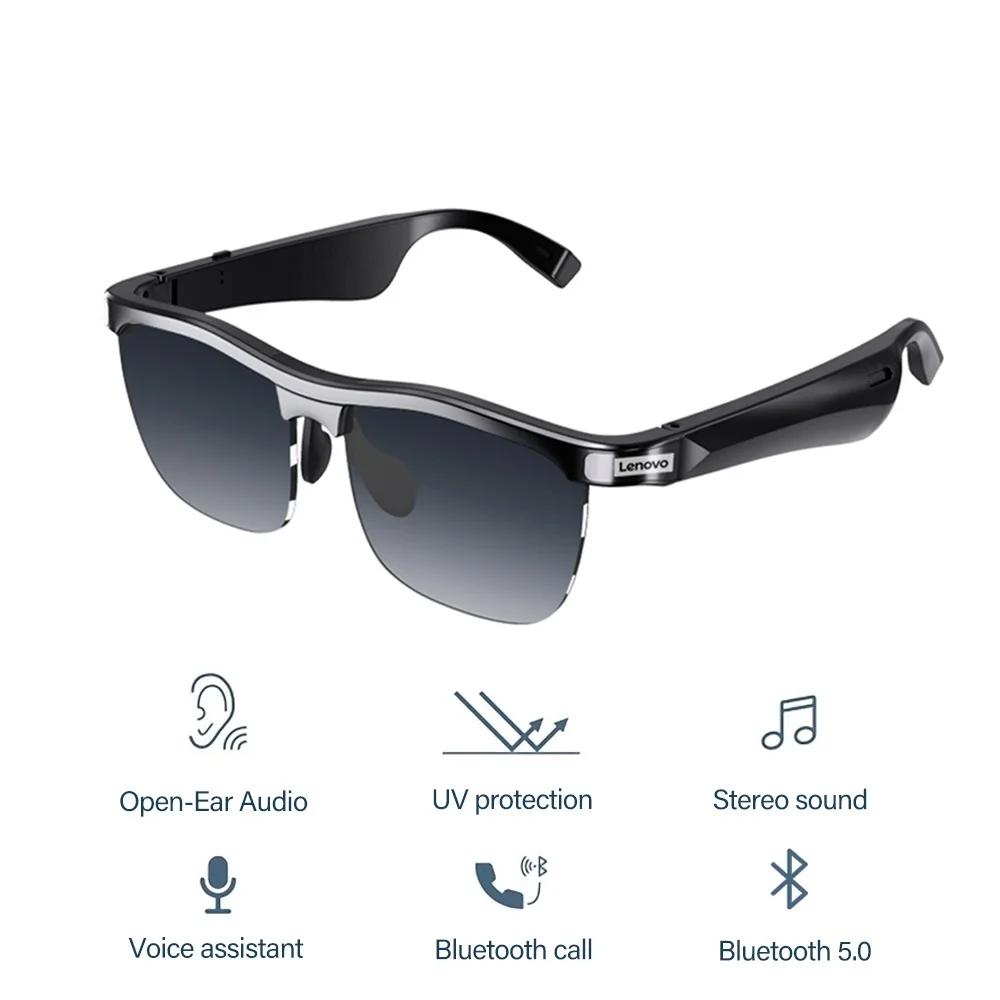 

New Smart Music Sunglasses HIFI Sound Quality Wireless Bluetooth 5.0 Headphone Driving Glasses Hands-free Call with HD MIC