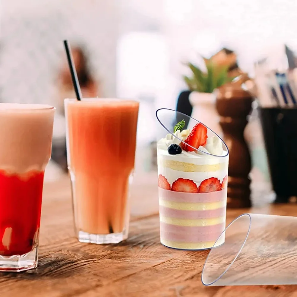 20PCS Dessert Cups Ice Cream Clear Pudding Cup Party Weddings Catering Supplies Food Container Mini Dessert Appetizer Cup
20PCS Dessert Cups Ice Cream Clear Pudding Cup Party Weddings Catering Supplies Food Container Mini Dessert Appetizer Cup