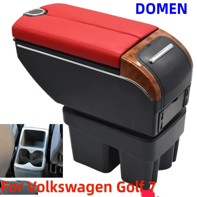 For Volkswagen Golf 7 Double open armrest box Interior Parts Car Central Store Content With Large Space Dual Layer USB Charging
For Volkswagen Golf 7 Double open armrest box Interior Parts Car Central Store Content With Large Space Dual Layer USB Charging
