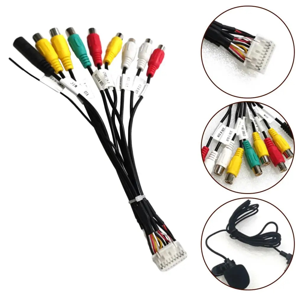 Black Abs Car Stereo Microphone Is Suitable Navigation GPS Multimedia Player Car 8 1RCA With MIC+microphone Audio Adapter
Black Abs Car Stereo Microphone Is Suitable Navigation GPS Multimedia Player Car 8 1RCA With MIC+microphone Audio Adapter
