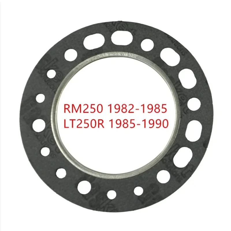 Прокладка головки цилиндра двигателя мотоцикла для Suzuki ATV RM250 1982-1985 LT250R 1985-1990 11141-13A60
Прокладка головки цилиндра двигателя мотоцикла для Suzuki ATV RM250 1982-1985 LT250R 1985-1990 11141-13A60