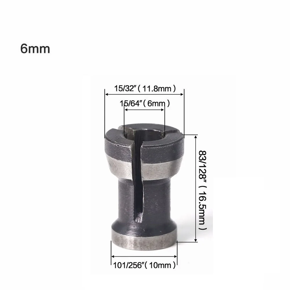 6/6.35/8mm Shank Router Bit Collet Carbon Steel Chuck Extension Molding Machine Rod Trim Trimming Engraving Machine
6/6.35/8mm Shank Router Bit Collet Carbon Steel Chuck Extension Molding Machine Rod Trim Trimming Engraving Machine