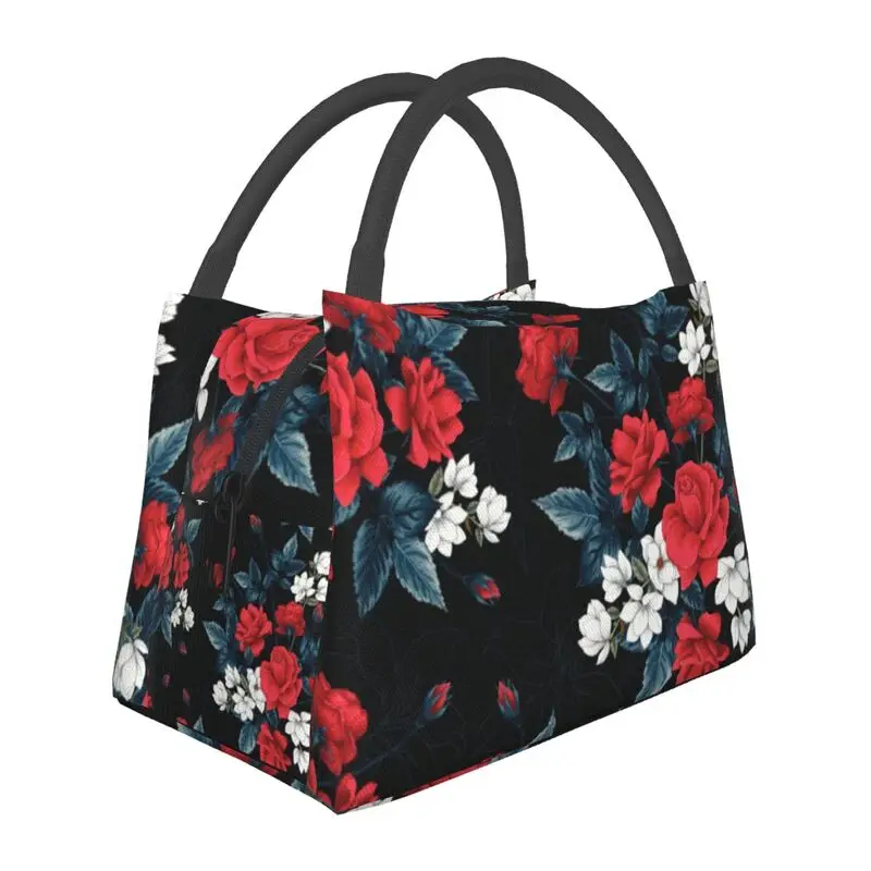Red Rose Flowers Thermal Insulated Lunch Bag Women Resuable Lunch Container for Office Outdoor Storage Meal Food Box
Red Rose Flowers Thermal Insulated Lunch Bag Women Resuable Lunch Container for Office Outdoor Storage Meal Food Box