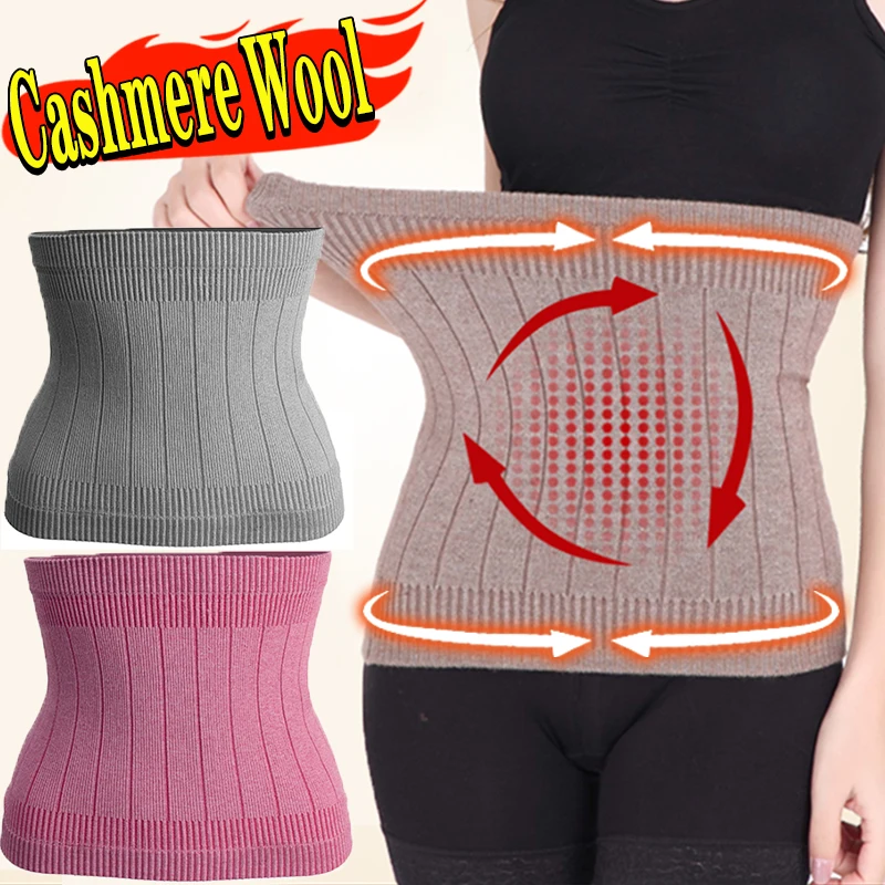 Winter Cashmere Wool Waist Belts For Fitness Warmer Wool Waist Support Comfortable Lumbar Brace Stomach Cold Stomach Protection
Winter Cashmere Wool Waist Belts For Fitness Warmer Wool Waist Support Comfortable Lumbar Brace Stomach Cold Stomach Protection