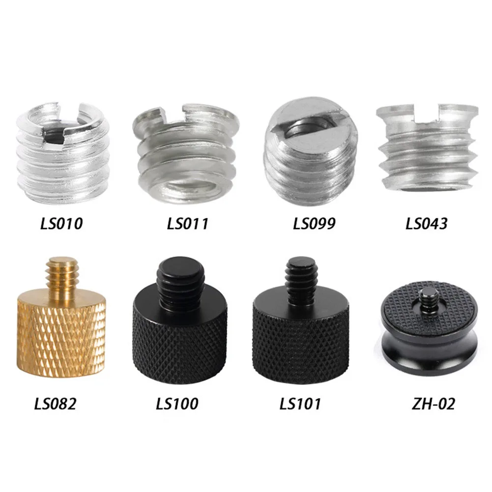 1/4 3/8 To 5/8"-11 Female Male Threaded Screw Mount Adapter For Laser Level Tripod Converter SLR Camera Studio Accessories New
1/4 3/8 To 5/8"-11 Female Male Threaded Screw Mount Adapter For Laser Level Tripod Converter SLR Camera Studio Accessories New