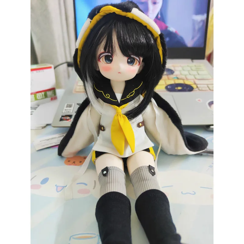 New 28cm 1/4 Ratio Tinyfox Special Six Point Penguin Debbie Official Genuine Bjd Doll Mjd6 Point Bjd Female Doll 2d Doll Gifts
New 28cm 1/4 Ratio Tinyfox Special Six Point Penguin Debbie Official Genuine Bjd Doll Mjd6 Point Bjd Female Doll 2d Doll Gifts