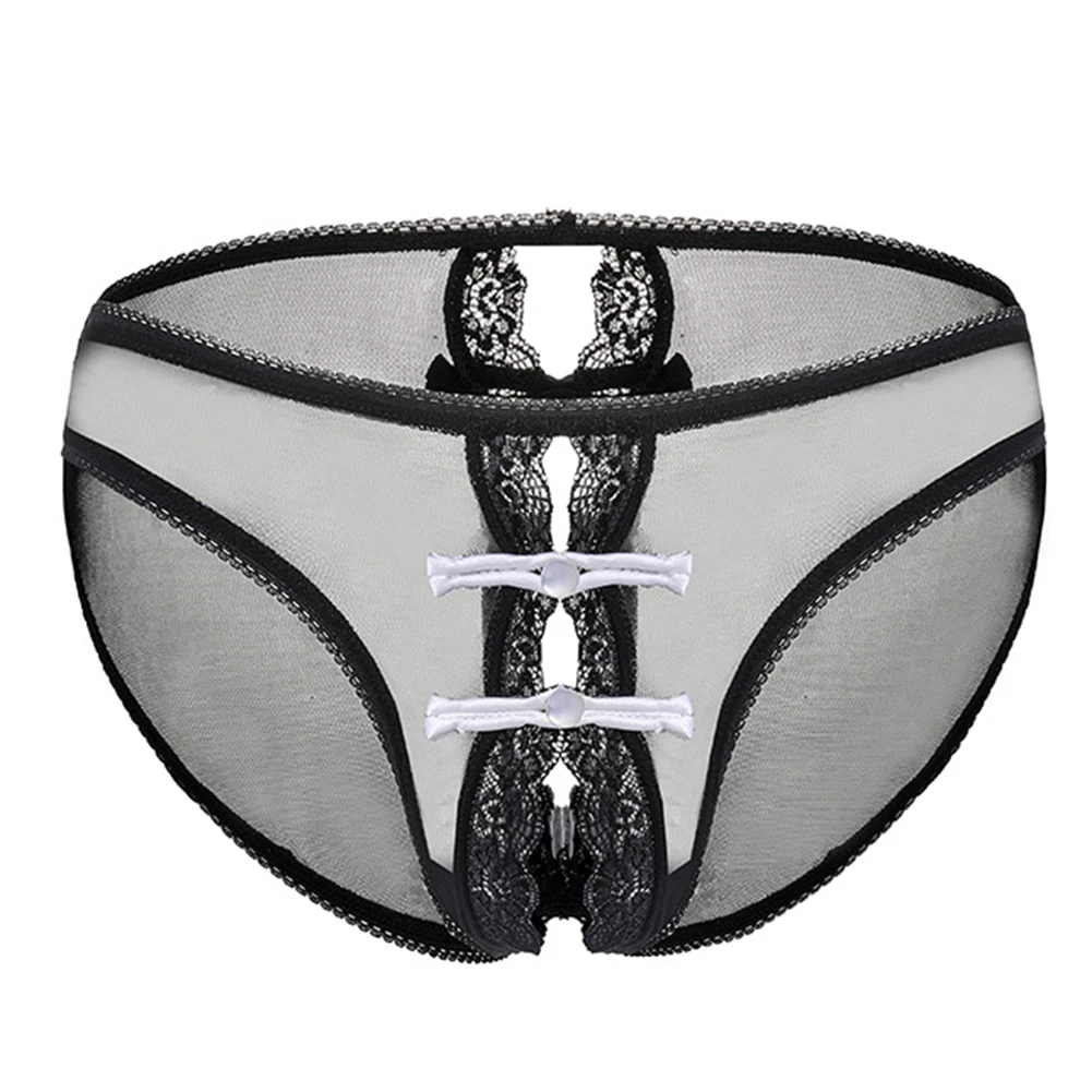 Sexy Men Ultra Thin Mesh See Through Briefs Hollow Out Crotchless Panties Chinese Button Lace Underpants Erotic Underwear
Sexy Men Ultra Thin Mesh See Through Briefs Hollow Out Crotchless Panties Chinese Button Lace Underpants Erotic Underwear