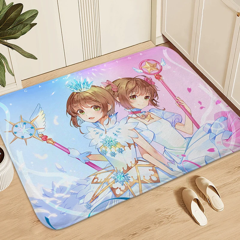 Floor Mats Front Door S-Sakura C-Card Captor Doormat Carpet for Bedroom Outdoor Entrance Doormat Bath Rug Useful Things for Home
Floor Mats Front Door S-Sakura C-Card Captor Doormat Carpet for Bedroom Outdoor Entrance Doormat Bath Rug Useful Things for Home