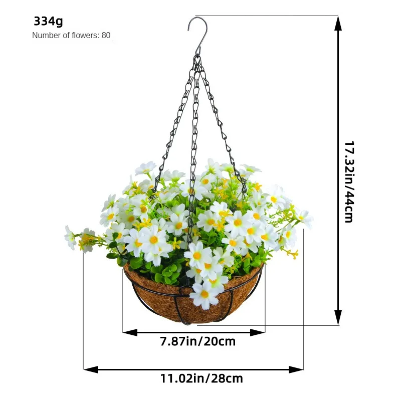 Spring Artificial Flower Hanging Basket Variety Of Bow Hanging Basket Wreath Home Flower Iron Hanging Basin Decoration
Spring Artificial Flower Hanging Basket Variety Of Bow Hanging Basket Wreath Home Flower Iron Hanging Basin Decoration