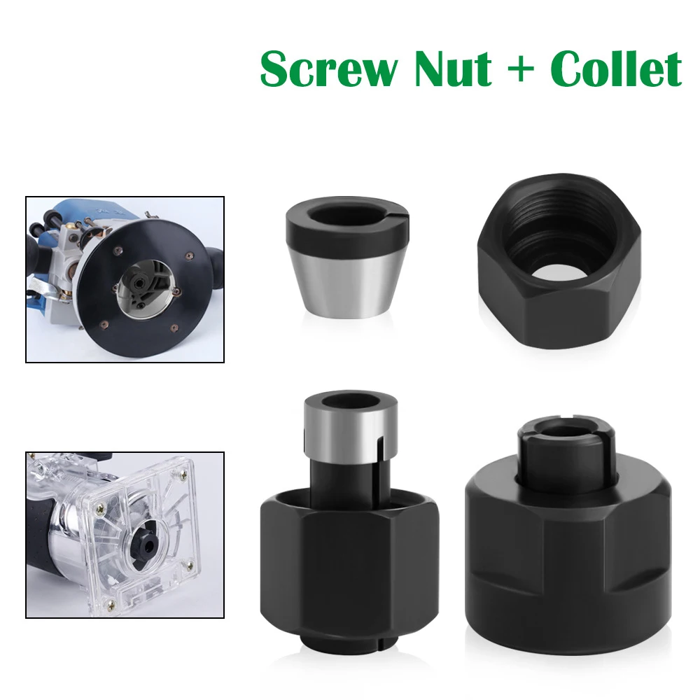 6mm/6.35mm/8mm M15 Engraving Machine Chuck Nut Carbon Steel Electric Router Milling Cutter Accessories Woodworking C Nut Collet
6mm/6.35mm/8mm M15 Engraving Machine Chuck Nut Carbon Steel Electric Router Milling Cutter Accessories Woodworking C Nut Collet