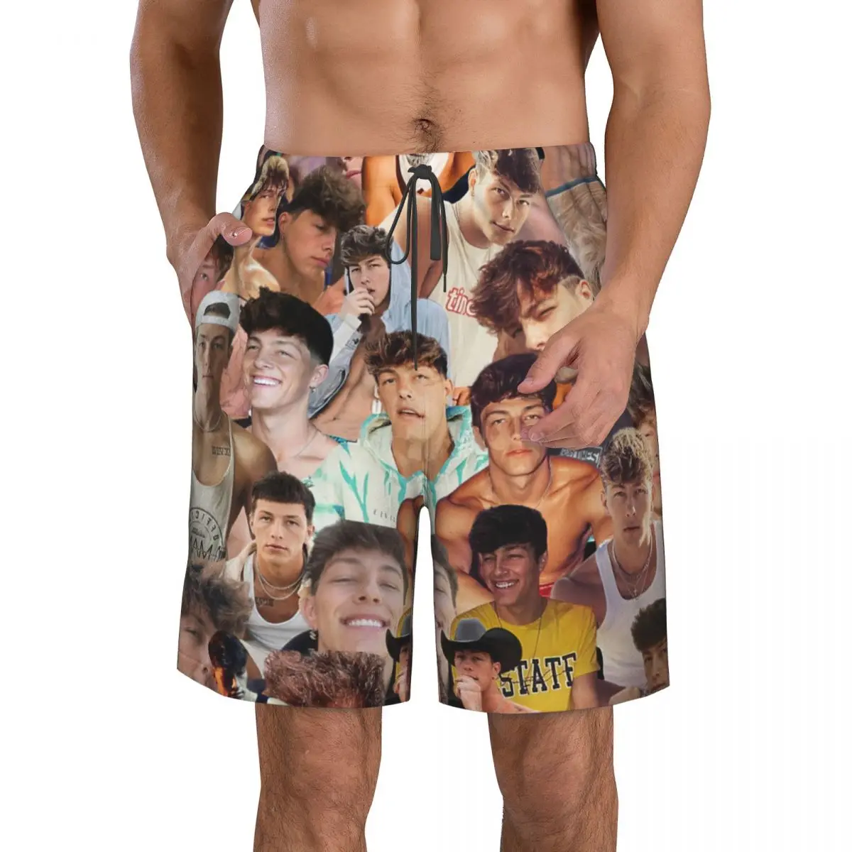 Tayler Holder Photo Collage Men's Beach Shorts Fitness Quick-drying Swimsuit Funny Street Fun 3D Shorts
Tayler Holder Photo Collage Men's Beach Shorts Fitness Quick-drying Swimsuit Funny Street Fun 3D Shorts