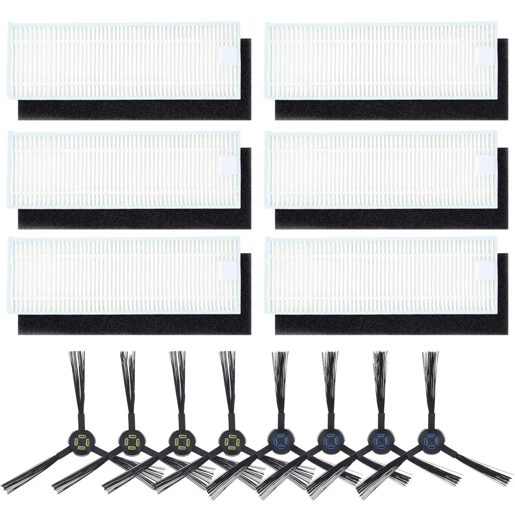 Replacement Side Brush HEPA Filter for Silvercrest SSR1 SSRA1 ILife A9S A9 A7 Robot Vacuum Cleaner Accessories
Replacement Side Brush HEPA Filter for Silvercrest SSR1 SSRA1 ILife A9S A9 A7 Robot Vacuum Cleaner Accessories