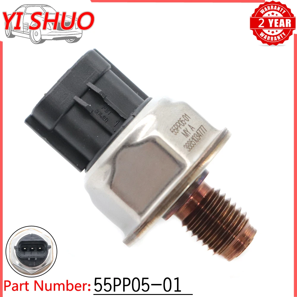 

55PP05-01 Fuel Rail Pressure Regulator Sensor Valve For Opel Astra Corsa Meriva Zafira Citroen Jumper Relay 1.7 CDTi 2.2HDi