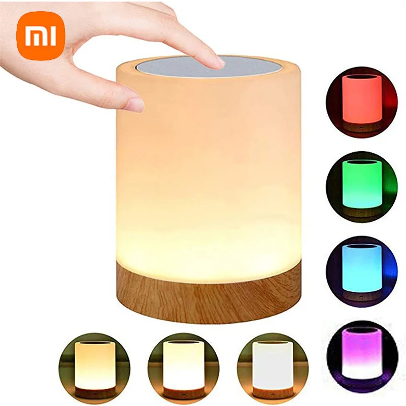 Xiaomi Night Light Touch Sensor Lamp Bedside Table for Kids Bedroom Rechargeable Dimmable Warm White Light RGB Color Changing
Xiaomi Night Light Touch Sensor Lamp Bedside Table for Kids Bedroom Rechargeable Dimmable Warm White Light RGB Color Changing