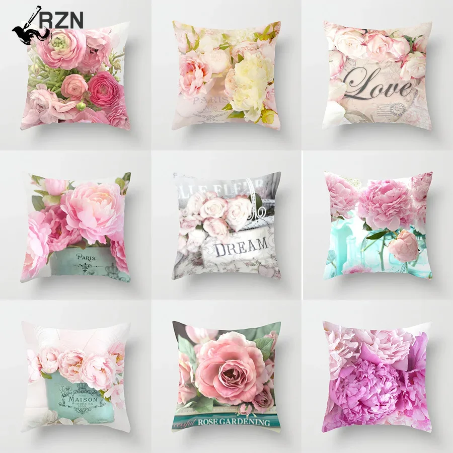 45x45cm Fashion Rose Printing Series Pattern Pillowcase Square Pillowcase Home Office Decoration Pillowcase
45x45cm Fashion Rose Printing Series Pattern Pillowcase Square Pillowcase Home Office Decoration Pillowcase