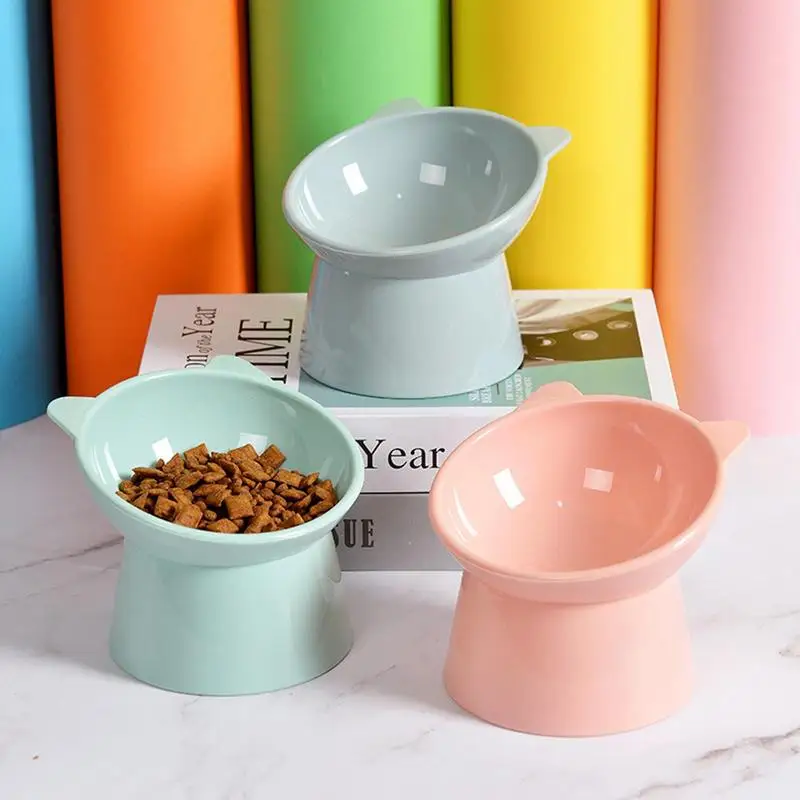 Pet Food Bowl Tilt High Bottom Neck Protector Anti-choking Dog and Cat Water Bowl Anti-dumping Dog Feeding Supplies
Pet Food Bowl Tilt High Bottom Neck Protector Anti-choking Dog and Cat Water Bowl Anti-dumping Dog Feeding Supplies