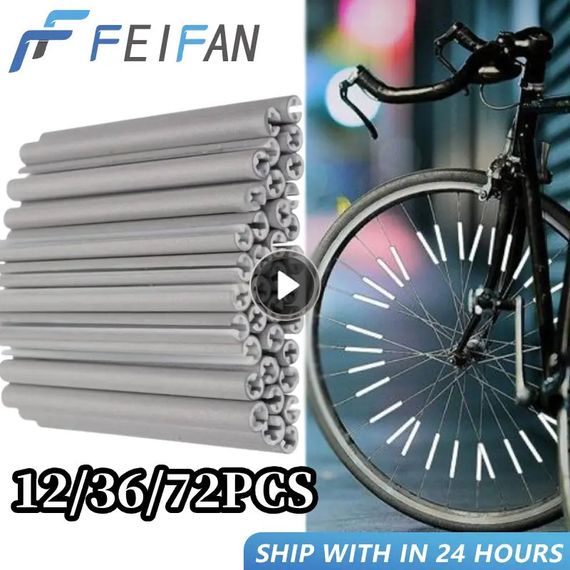 12/36/72pcs Bike Reflector Tube Bike Wheel Spoke Reflective Sticker Tube Warning Safety Light DIY Bike Reflector Reflector Tube
12/36/72pcs Bike Reflector Tube Bike Wheel Spoke Reflective Sticker Tube Warning Safety Light DIY Bike Reflector Reflector Tube