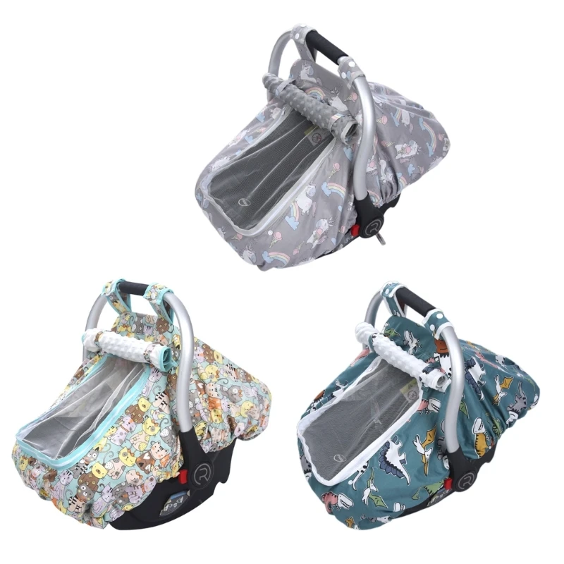 Anti-Mosquitos Baby Carrycots Cover Sunproof Car Cover Breathable Stroller Cover Thick Layer Mesh-Cover for Carseat
Anti-Mosquitos Baby Carrycots Cover Sunproof Car Cover Breathable Stroller Cover Thick Layer Mesh-Cover for Carseat