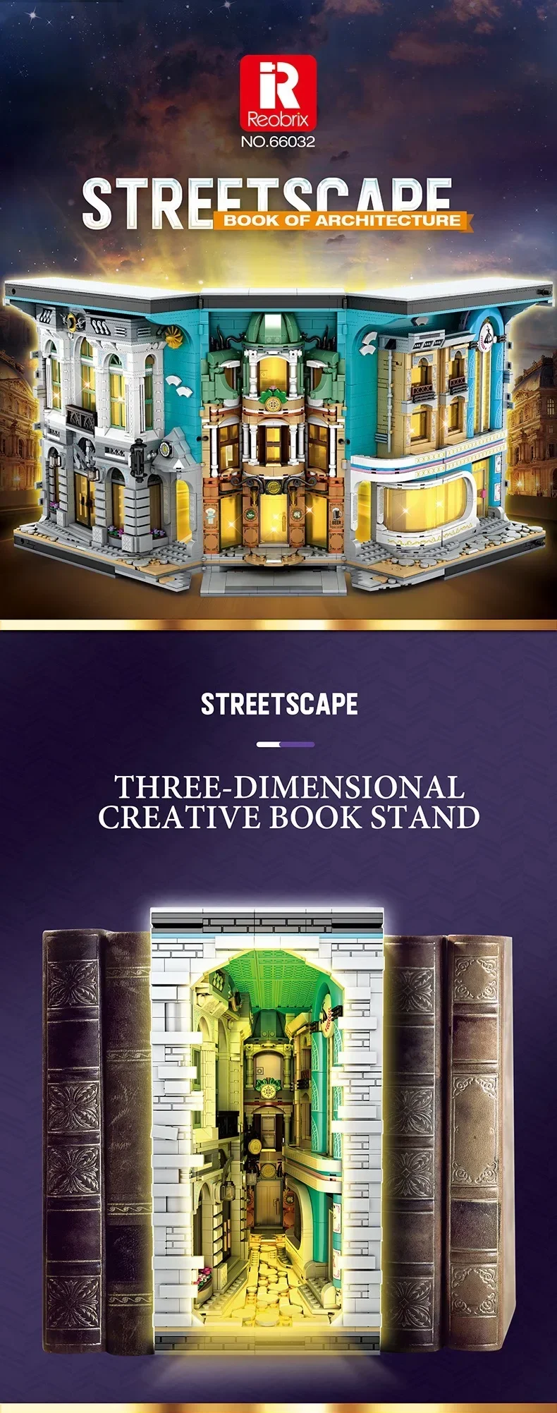 3108PCS Street View Book of Architecture Building Blocks Creative Expert City Magic World Model Bricks Toy For Children Gift MOC 3108PCS Street View Book of Architecture Building Blocks Creative Expert City Magic World Model Bricks Toy For Children Gift MOC