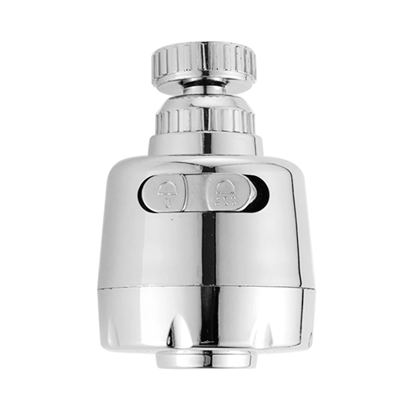 

360 Degree Rotary Innovative Kitchen Faucet Stainless Steel Splash-Proof Universal Tap Shower Water Rotatable Filter Sprayer
