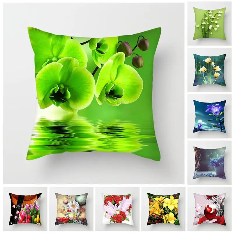Pillow Cases 45cmX45cm Home Pillowcases Polyester Decoration Cushion Cover Beautiful Butterfly Orchid Flower
Pillow Cases 45cmX45cm Home Pillowcases Polyester Decoration Cushion Cover Beautiful Butterfly Orchid Flower