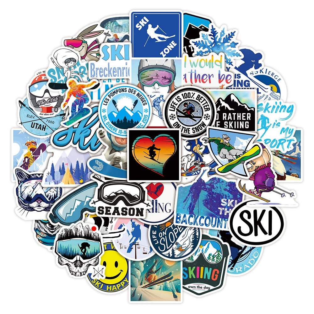 10/30/50PCS New Cartoon Ski Graffiti Skateboard Car Helmet Water Cup DIY Waterproof PVC Children's Toy Reward Sticker Wholesale
10/30/50PCS New Cartoon Ski Graffiti Skateboard Car Helmet Water Cup DIY Waterproof PVC Children's Toy Reward Sticker Wholesale