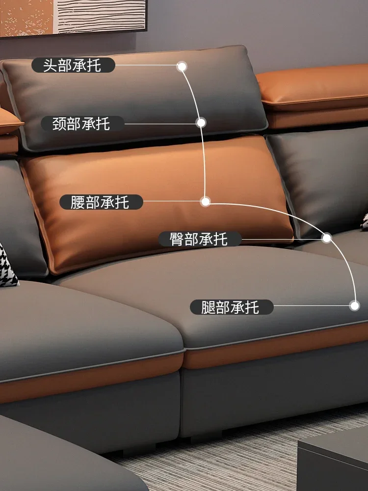 New cloth sofa combination small living room modern simple science and technology cloth Italian minimalism 
New cloth sofa combination small living room modern simple science and technology cloth Italian minimalism