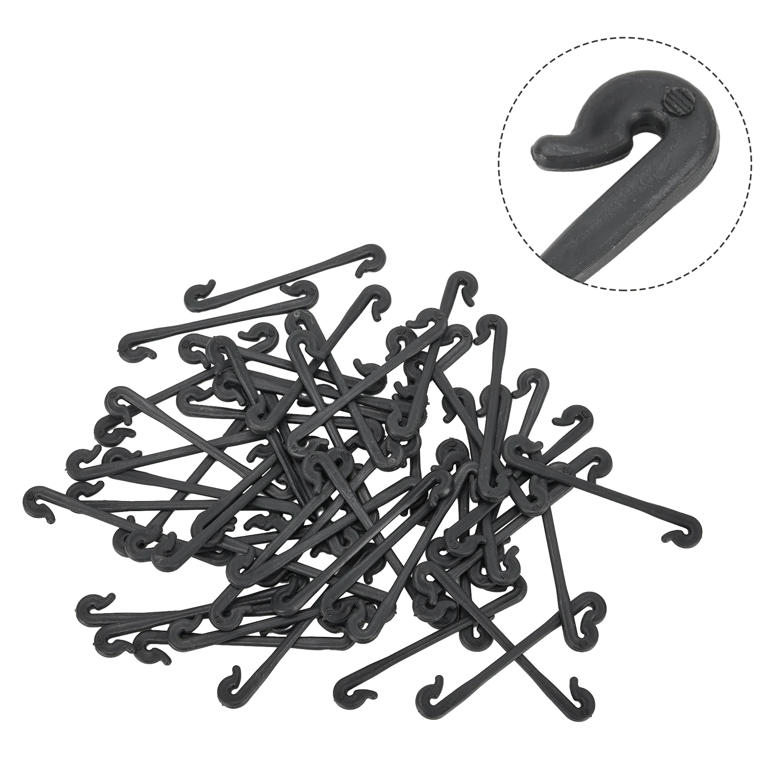50Pcs Garden Plant Vines Tied Buckle Fixed Lashing Hook U Type Tomato Clip Trellis Garden Vegetable Binder Twine Plant Support
50Pcs Garden Plant Vines Tied Buckle Fixed Lashing Hook U Type Tomato Clip Trellis Garden Vegetable Binder Twine Plant Support