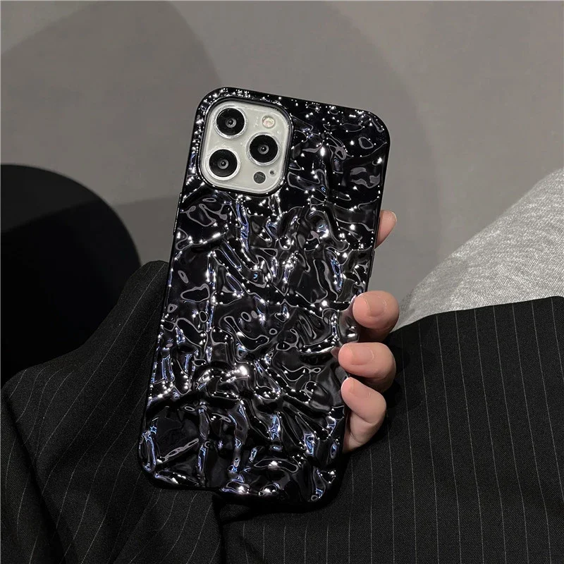 Чехол для телефона iPhone 14 13 12 Pro Max Mini XR X XS Max 7 8Plus, чехол для телефона, серебристый, черный, Оловянная фольга, Модный Блестящий чехол для телефона
Чехол для телефона iPhone 14 13 12 Pro Max Mini XR X XS Max 7 8Plus, чехол для телефона, серебристый, черный, Оловянная фольга, Модный Блестящий чехол для телефона