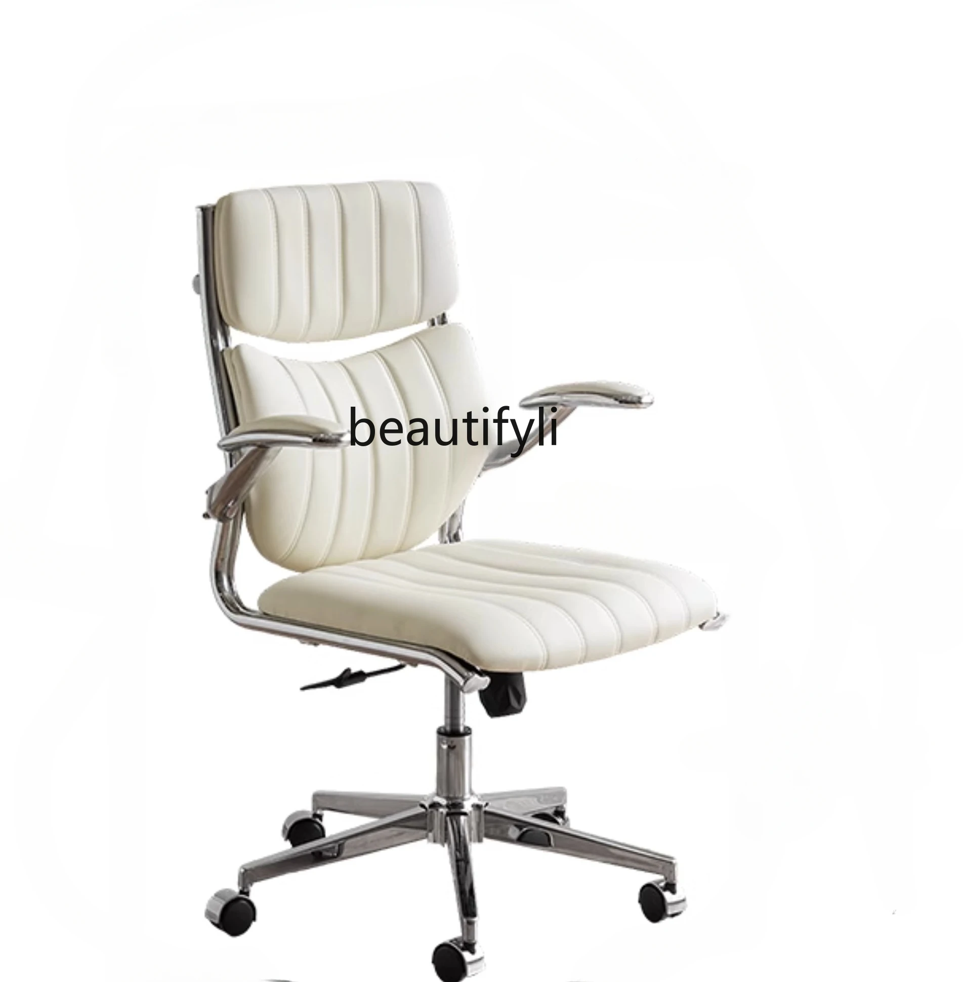 Modern Simple Computer Office Ergonomic Chair Comfortable Long-Sitting Light Luxury Boss Desk Swivel Chair
Modern Simple Computer Office Ergonomic Chair Comfortable Long-Sitting Light Luxury Boss Desk Swivel Chair