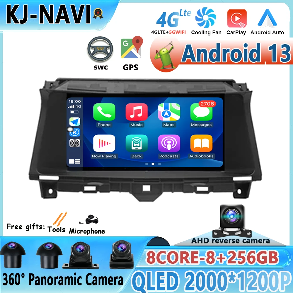 Android 13 CarPlay навигация автомобильное радио мультимедийный видеоплеер для Honda Accord 8 Crosstour 2008 - 2012 GPS стерео Авто QLED BT
Android 13 CarPlay навигация автомобильное радио мультимедийный видеоплеер для Honda Accord 8 Crosstour 2008 - 2012 GPS стерео Авто QLED BT