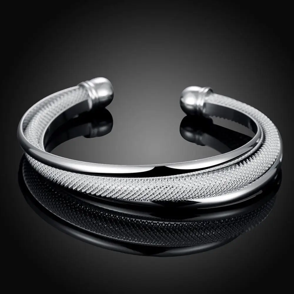 925 Silver Diagonal Mesh Men's and Women's Bracelet Fashion Boutique Jewelry Wedding Accessories Festival Gifts
925 Silver Diagonal Mesh Men's and Women's Bracelet Fashion Boutique Jewelry Wedding Accessories Festival Gifts