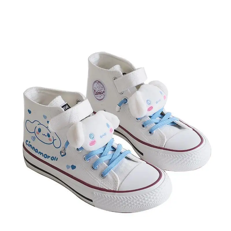 Sanrio Kawaii Anime Cinnamoroll Children High Top Canvas Shoes Girl Heart Sweet Cute Cartoon Doll Shoes Tide Gift for Kids
Sanrio Kawaii Anime Cinnamoroll Children High Top Canvas Shoes Girl Heart Sweet Cute Cartoon Doll Shoes Tide Gift for Kids