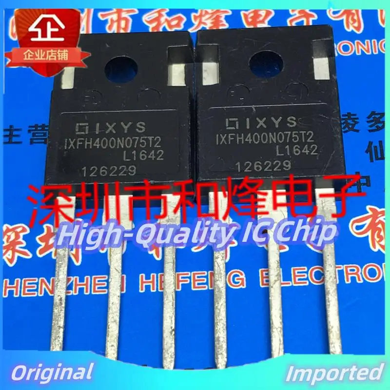 10 шт.-30 шт. IXFH400N075T2 TO-247 75V 400A импортное Оригинальное лучшее качество
10 шт.-30 шт. IXFH400N075T2 TO-247 75V 400A импортное Оригинальное лучшее качество